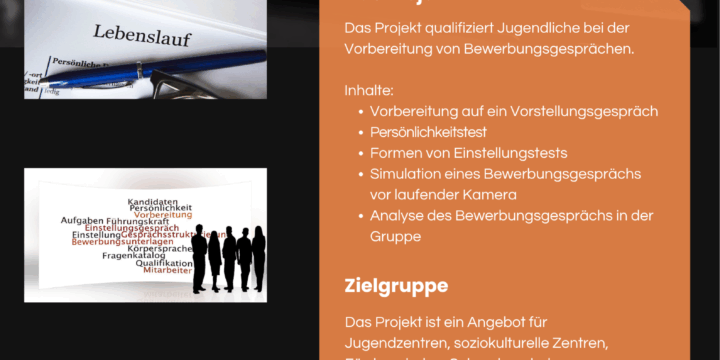 Bewerbungstraining 2024